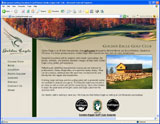 Website Design - Golden Eagle Golf Club - Image