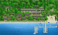 3-D Resort Map - Trainbell Resort - Image