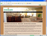 Website Design - Stonehearth Custom Homes - Image