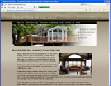 Website Design - Resort Park Model Homes - Image