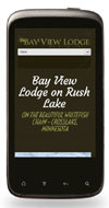 Mobile Website Design - Bay View Lodge - Image