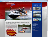 Website Design - Dave's Sportland Rental - Image