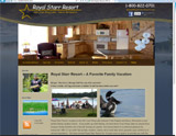 Website Design - Royal Starr Resort - Image